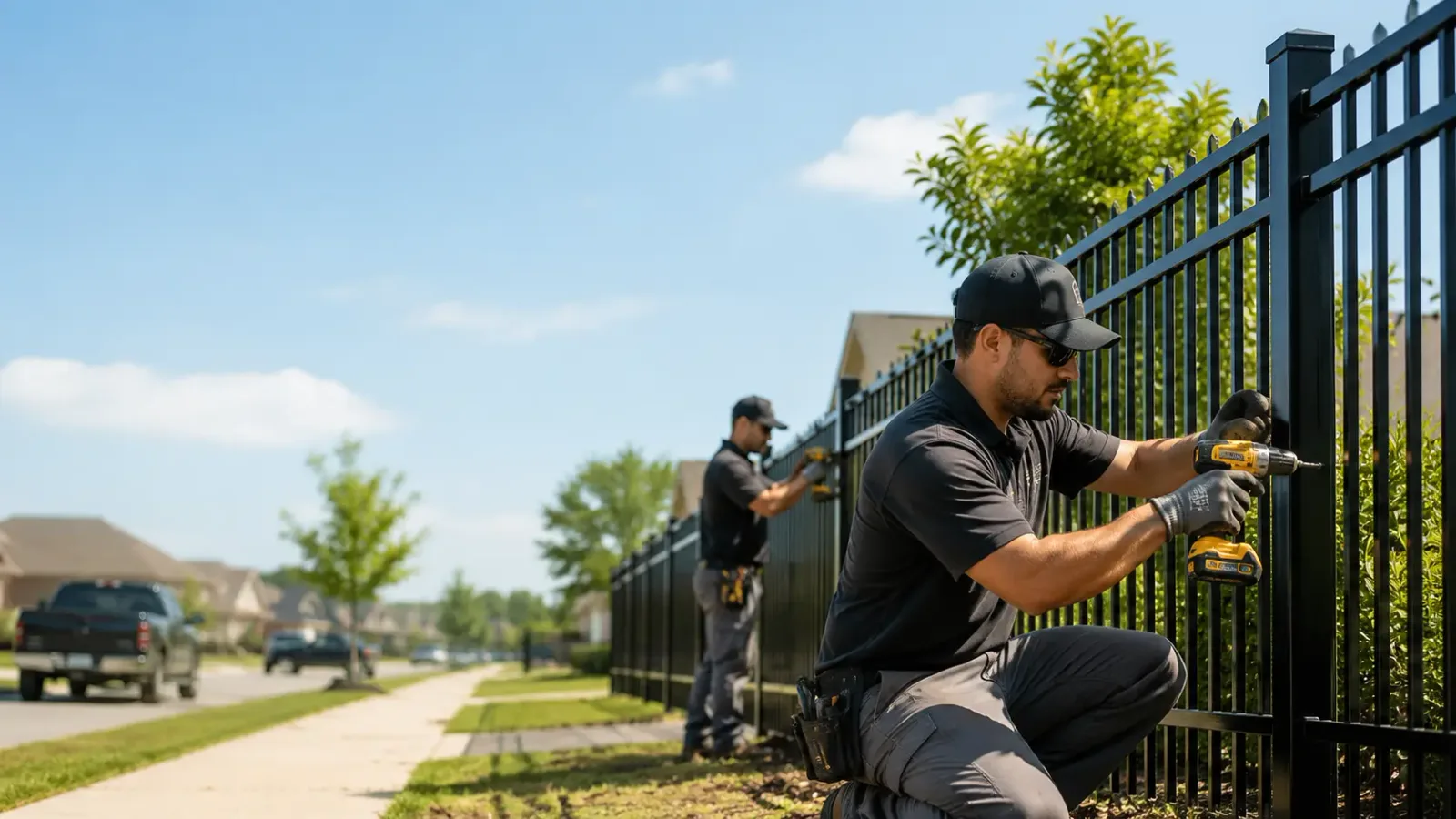 Metal Fence Installation in Bartelso, IL